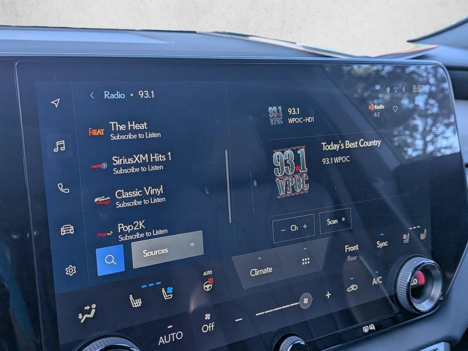 2024 Lexus RX 500h F SPORT Performance AWD