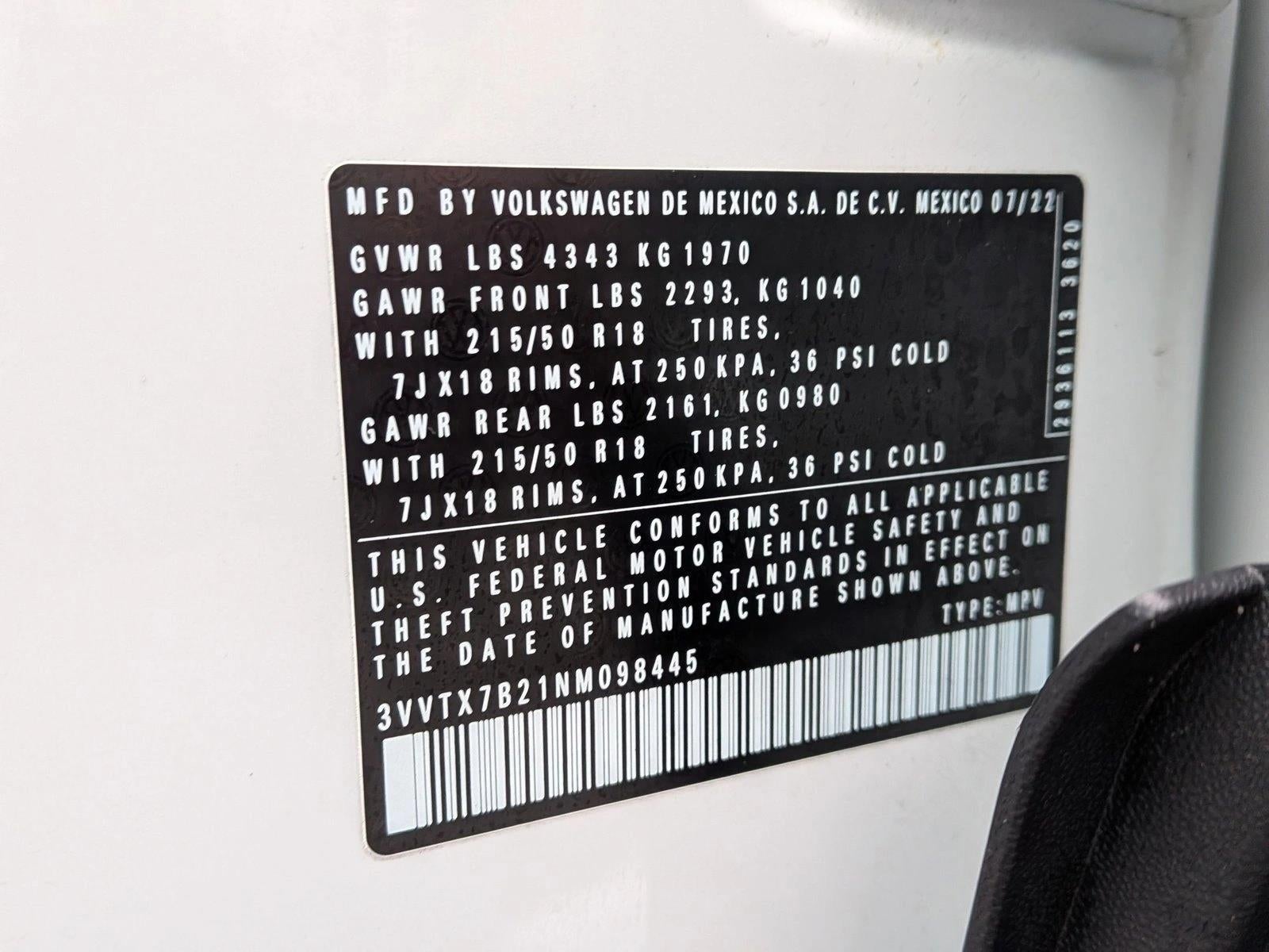 2022 Volkswagen Taos SE FWD