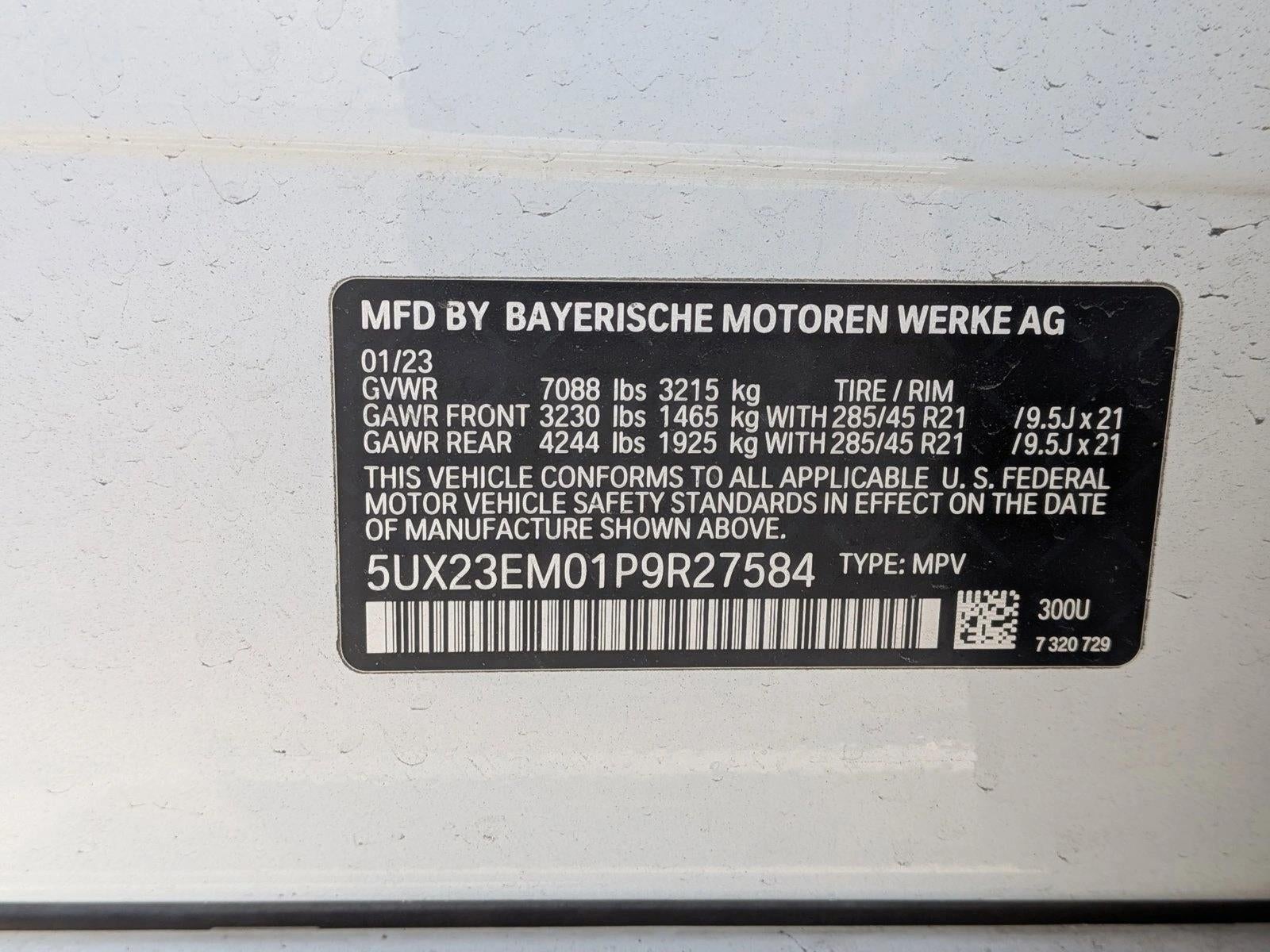 2023 BMW X7 xDrive40i Sports Activity Vehicle