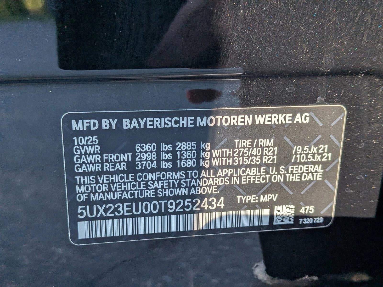 2026 BMW X5 xDrive40i Sports Activity Vehicle