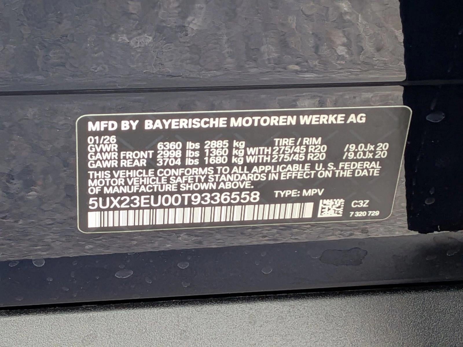 2026 BMW X5 xDrive40i Sports Activity Vehicle