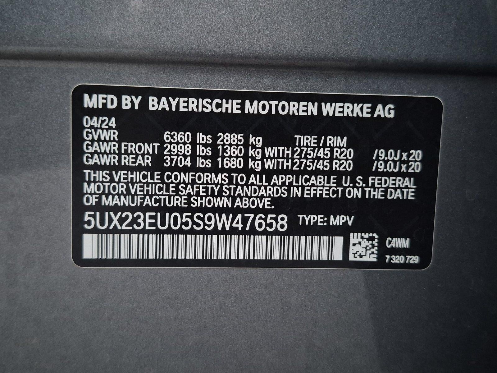 2025 BMW X5 xDrive40i Sports Activity Vehicle