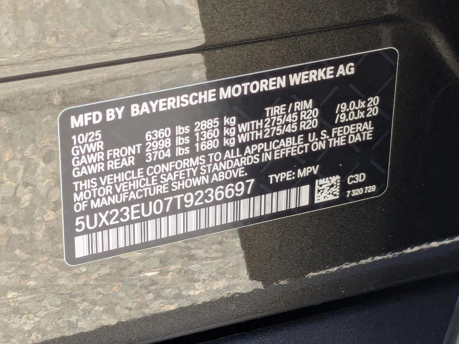 2026 BMW X5 xDrive40i Sports Activity Vehicle