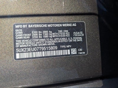 2026 BMW X5 xDrive40i Sports Activity Vehicle