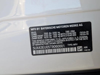 2026 BMW X5 xDrive50e Plug-In Hybrid