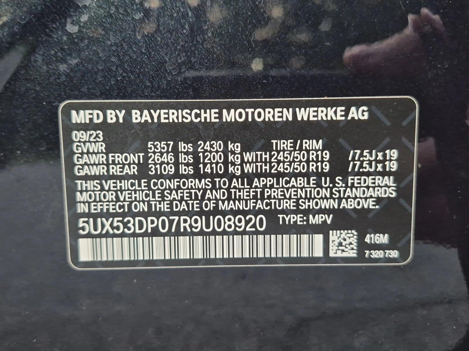 2024 BMW X3 xDrive30i Sports Activity Vehicle