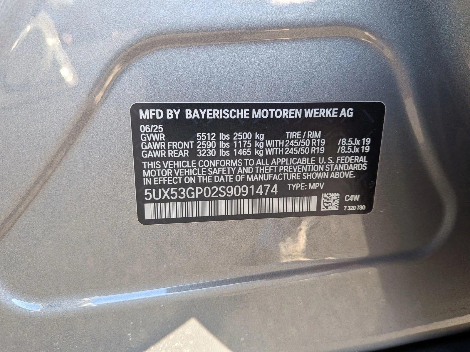 2025 BMW X3 30 xDrive Sports Activity Vehicle