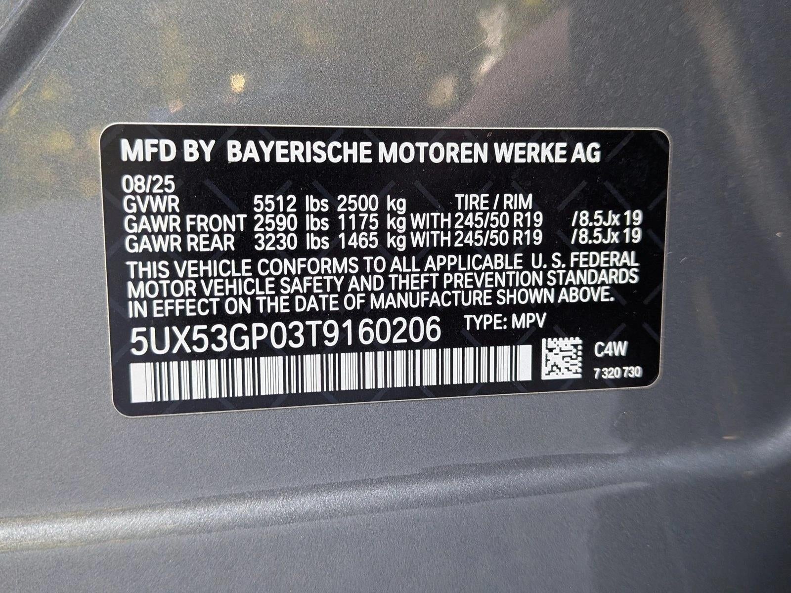 2026 BMW X3 30 xDrive Sports Activity Vehicle