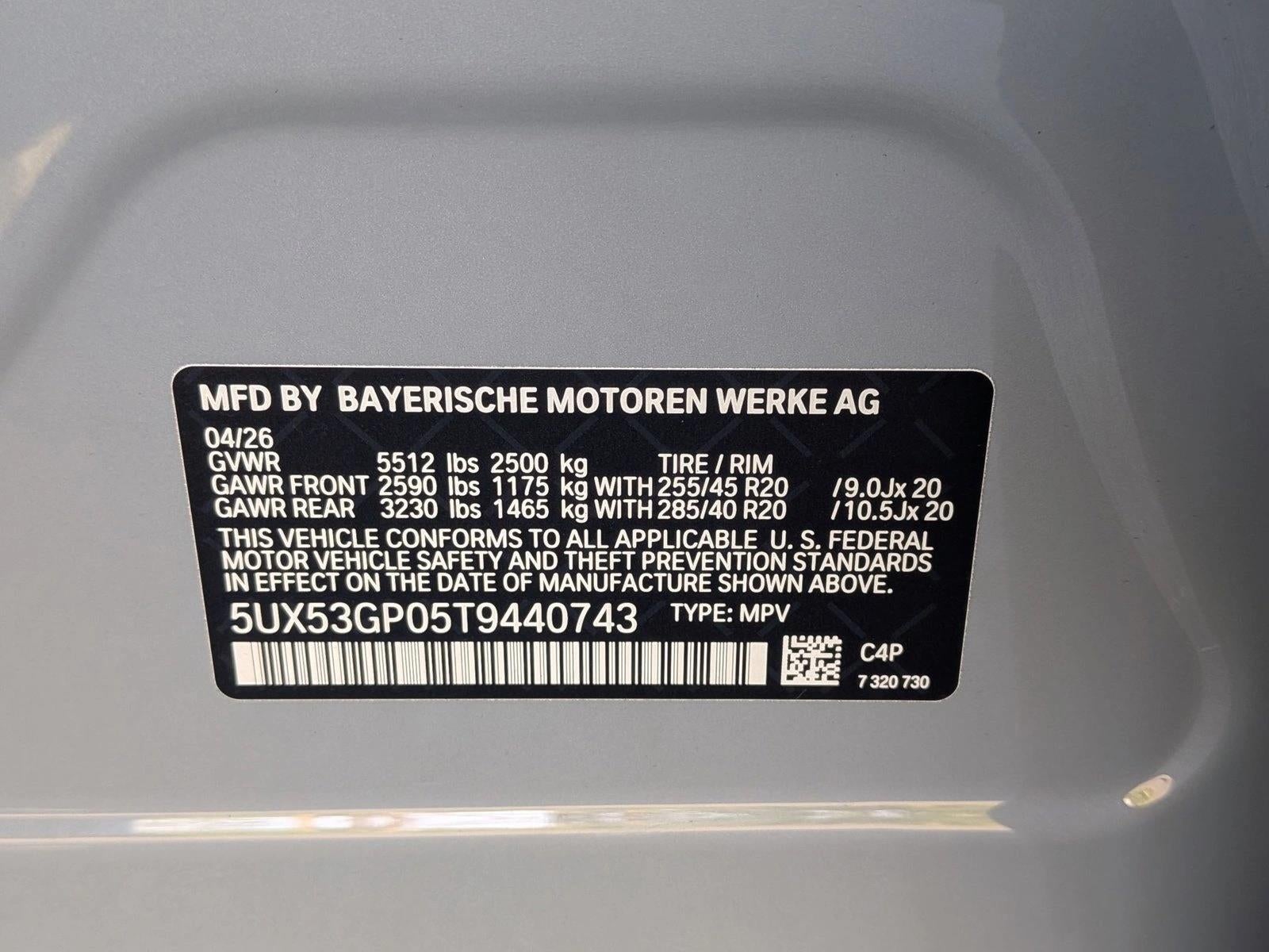 2026 BMW X3 30 xDrive Sports Activity Vehicle