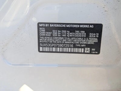 2025 BMW X3 30 xDrive Sports Activity Vehicle