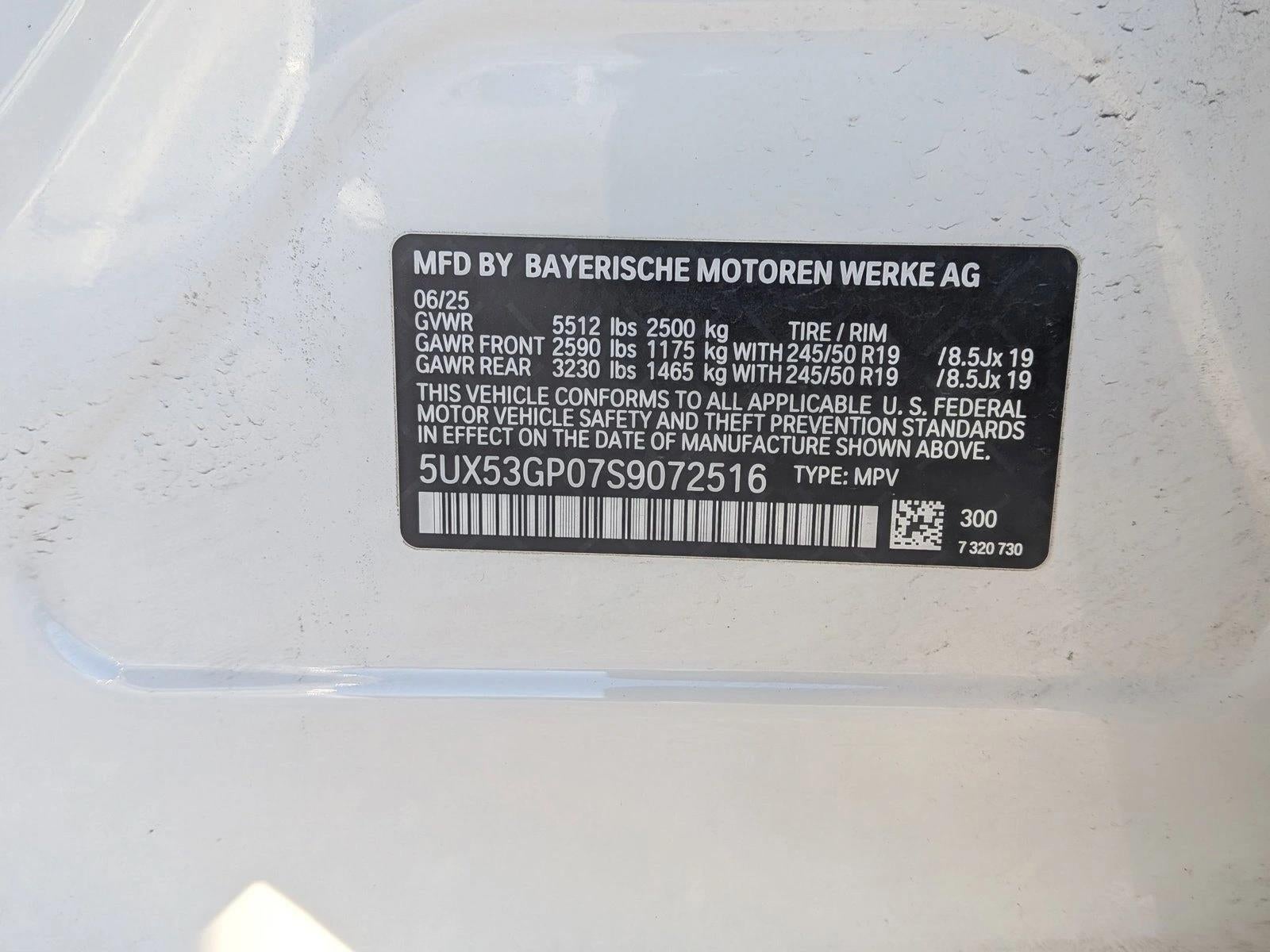 2025 BMW X3 30 xDrive Sports Activity Vehicle