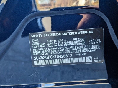 2026 BMW X3 30 xDrive Sports Activity Vehicle
