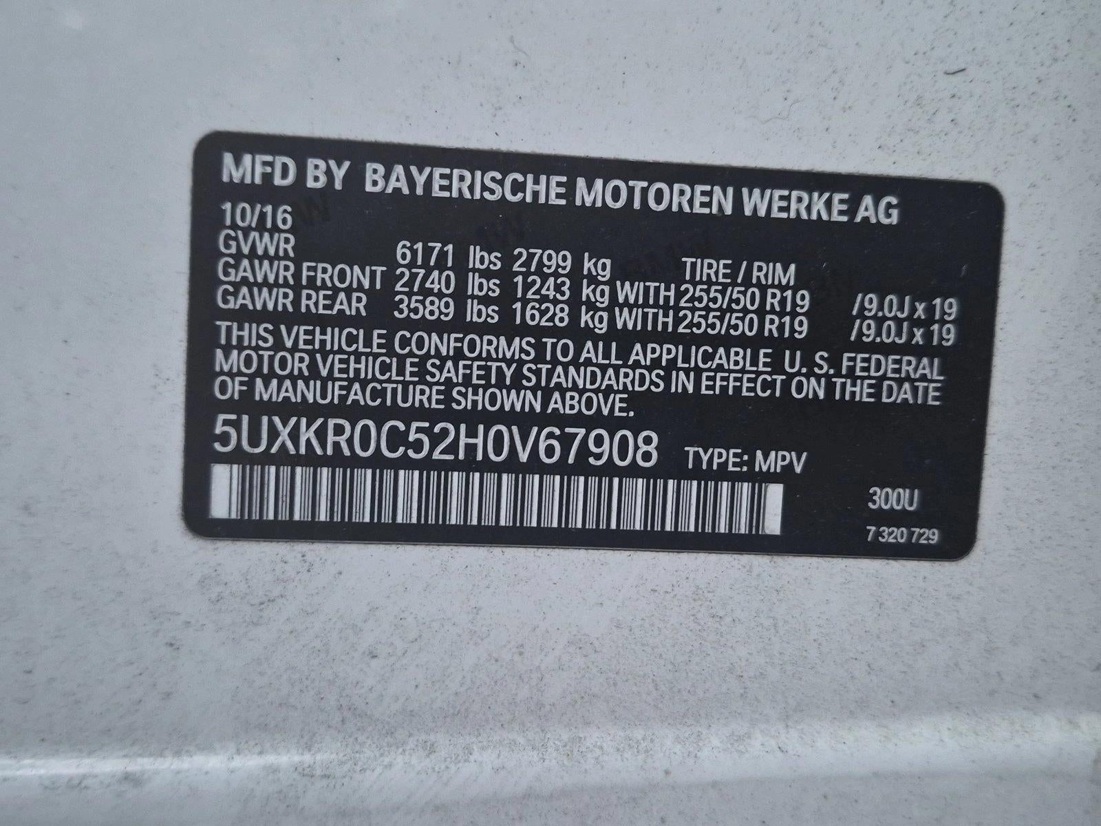 2017 BMW X5 xDrive35i Sports Activity Vehicle