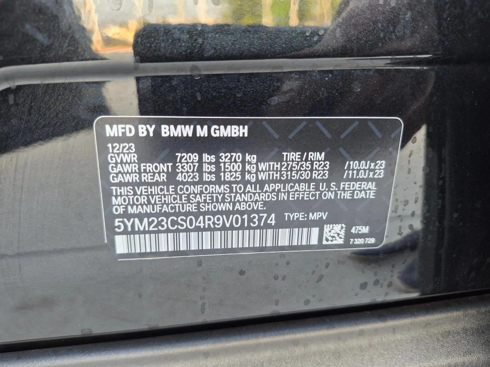 2024 BMW XM XM Sports Activity Vehicle