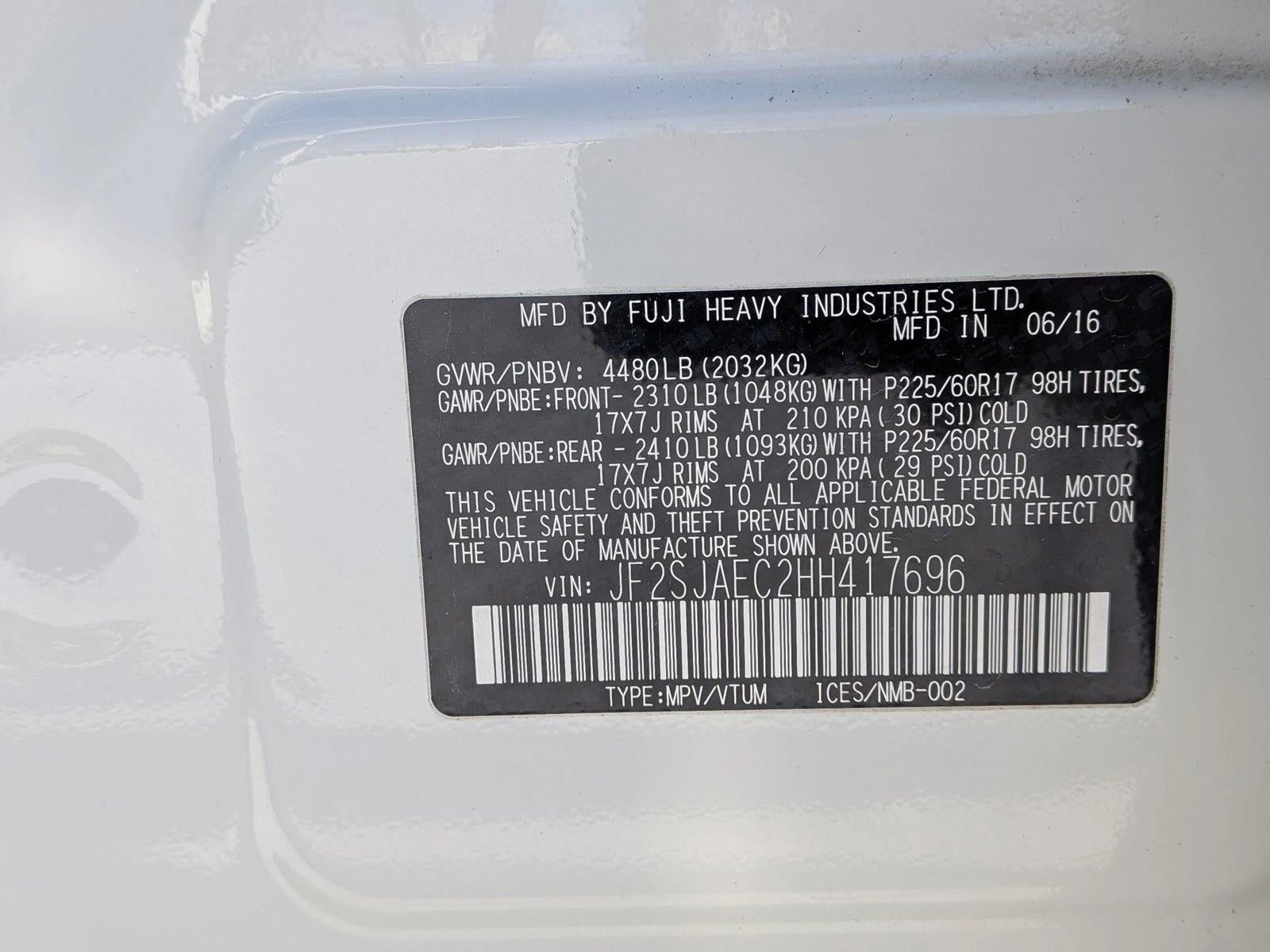 2017 Subaru Forester 2.5i Premium CVT