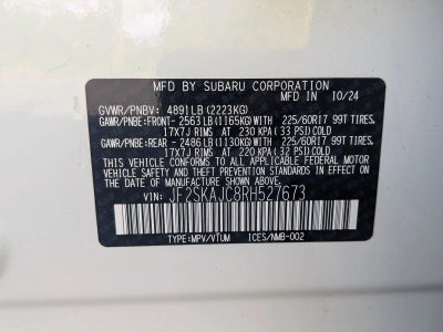 2024 Subaru Forester Wilderness AWD