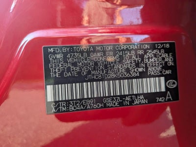 2019 Lexus IS 300 AWD