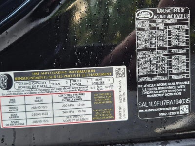 2024 Land Rover Range Rover Sport P400 Dynamic SE