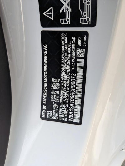 2024 BMW 430i xDrive Convertible