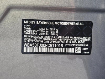 2024 BMW 530i xDrive Sedan