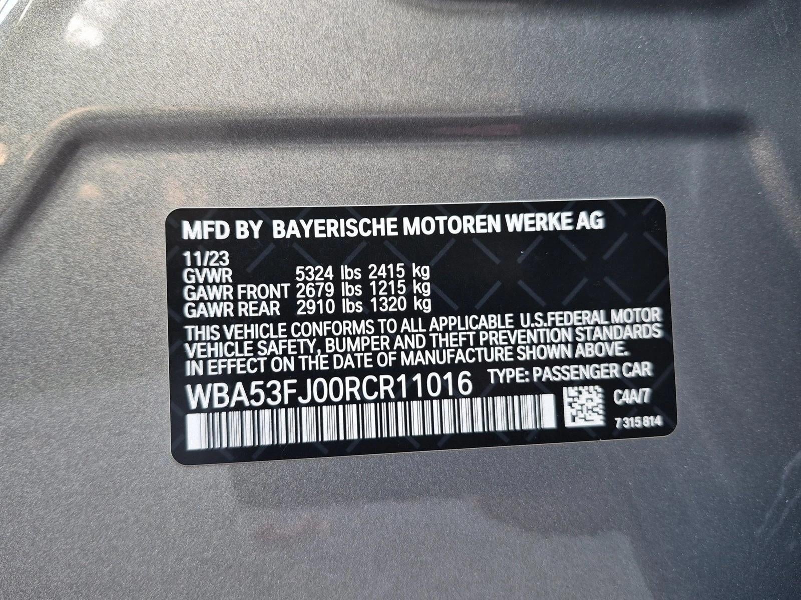 2024 BMW 530i xDrive Sedan