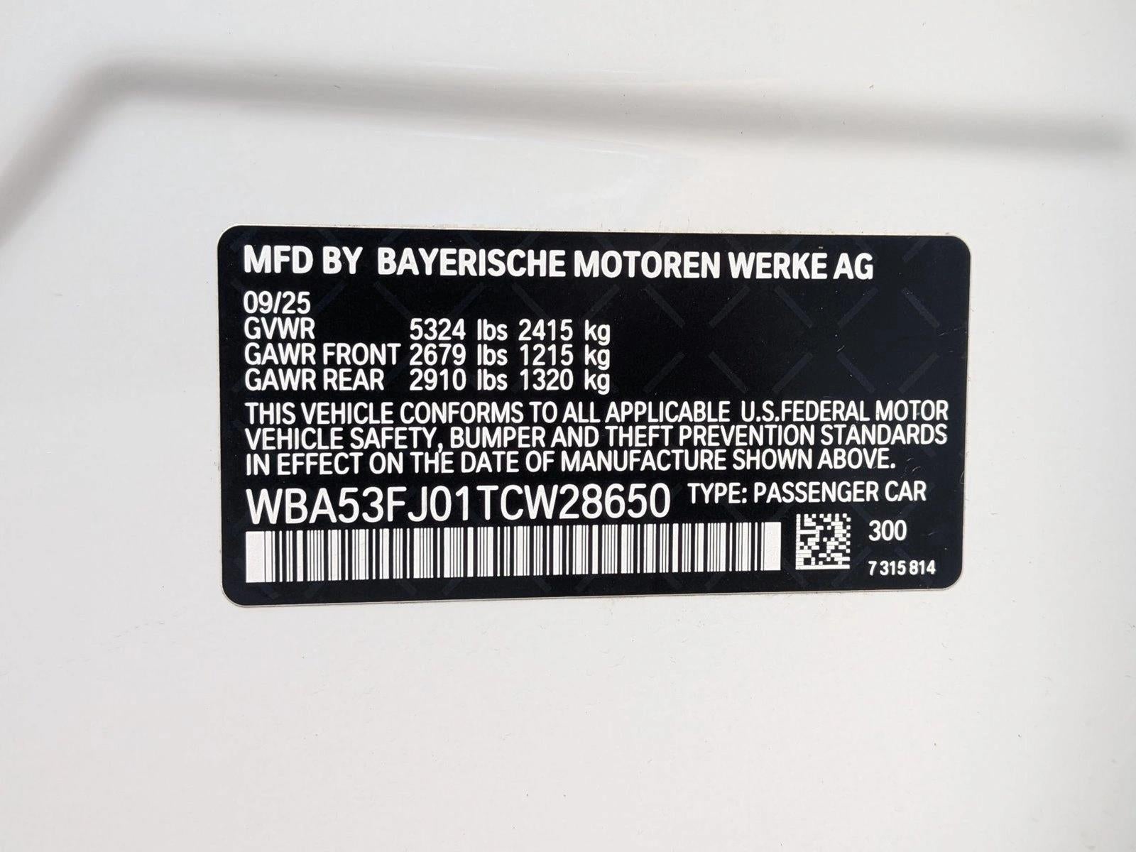 2026 BMW 530i xDrive Sedan