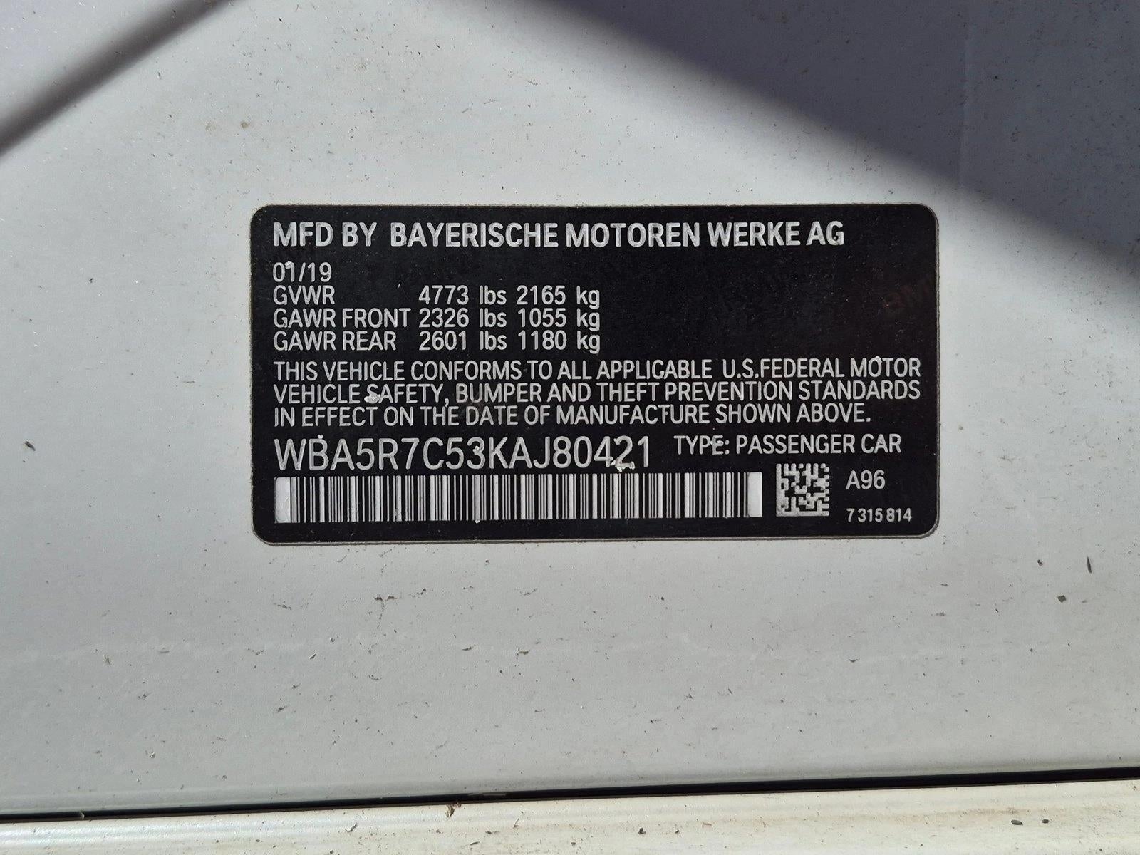 2019 BMW 330i xDrive Sedan
