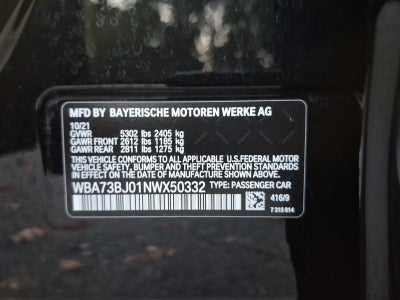 2022 BMW 540i xDrive Sedan