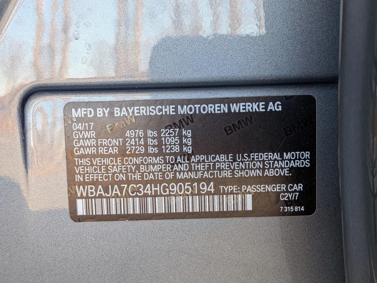 2017 BMW 530i xDrive Sedan