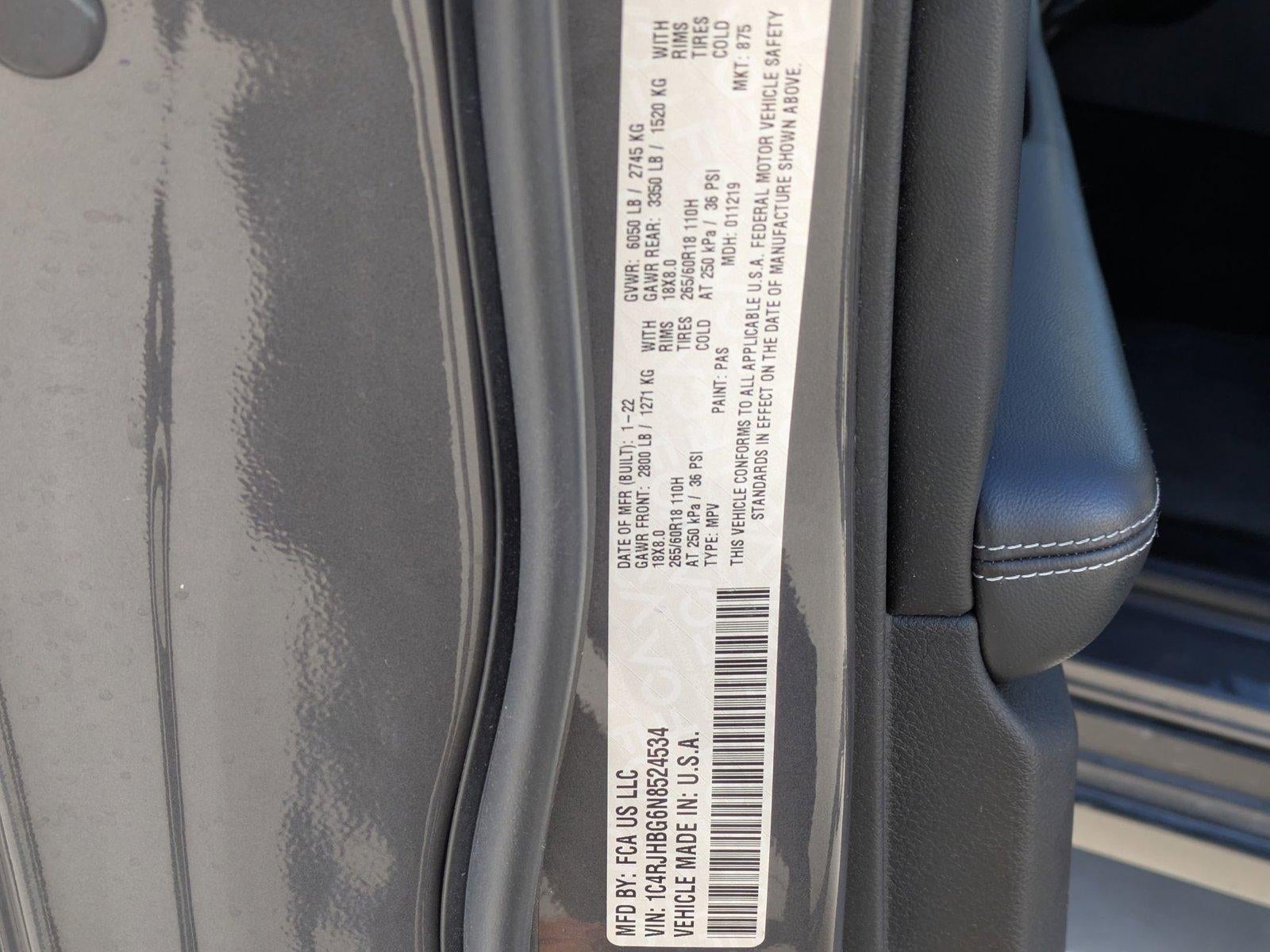 2022 Jeep Grand Cherokee Limited 4x4