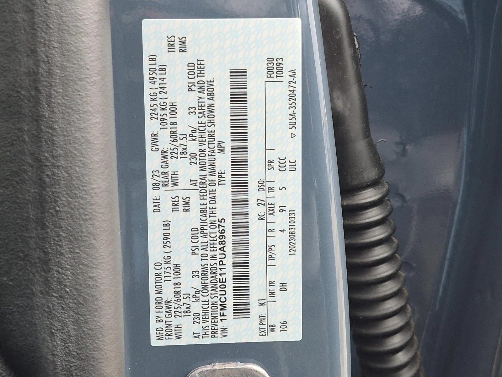 2023 Ford Escape PHEV FWD