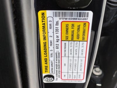 2021 Ford F-150 LARIAT 4WD SuperCrew 5.5' Box
