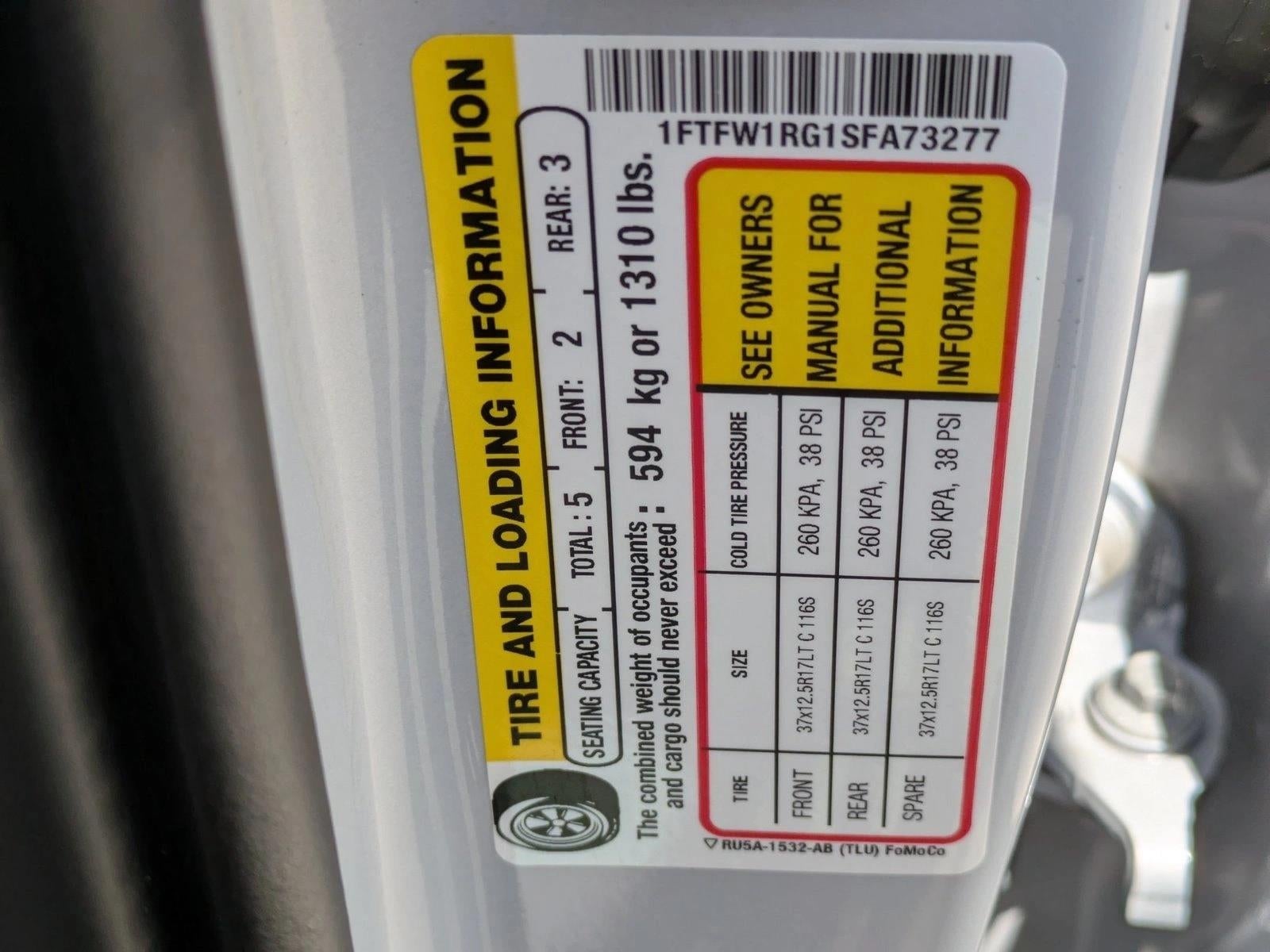 2025 Ford F-150 Raptor 4WD SuperCrew 5.5' Box