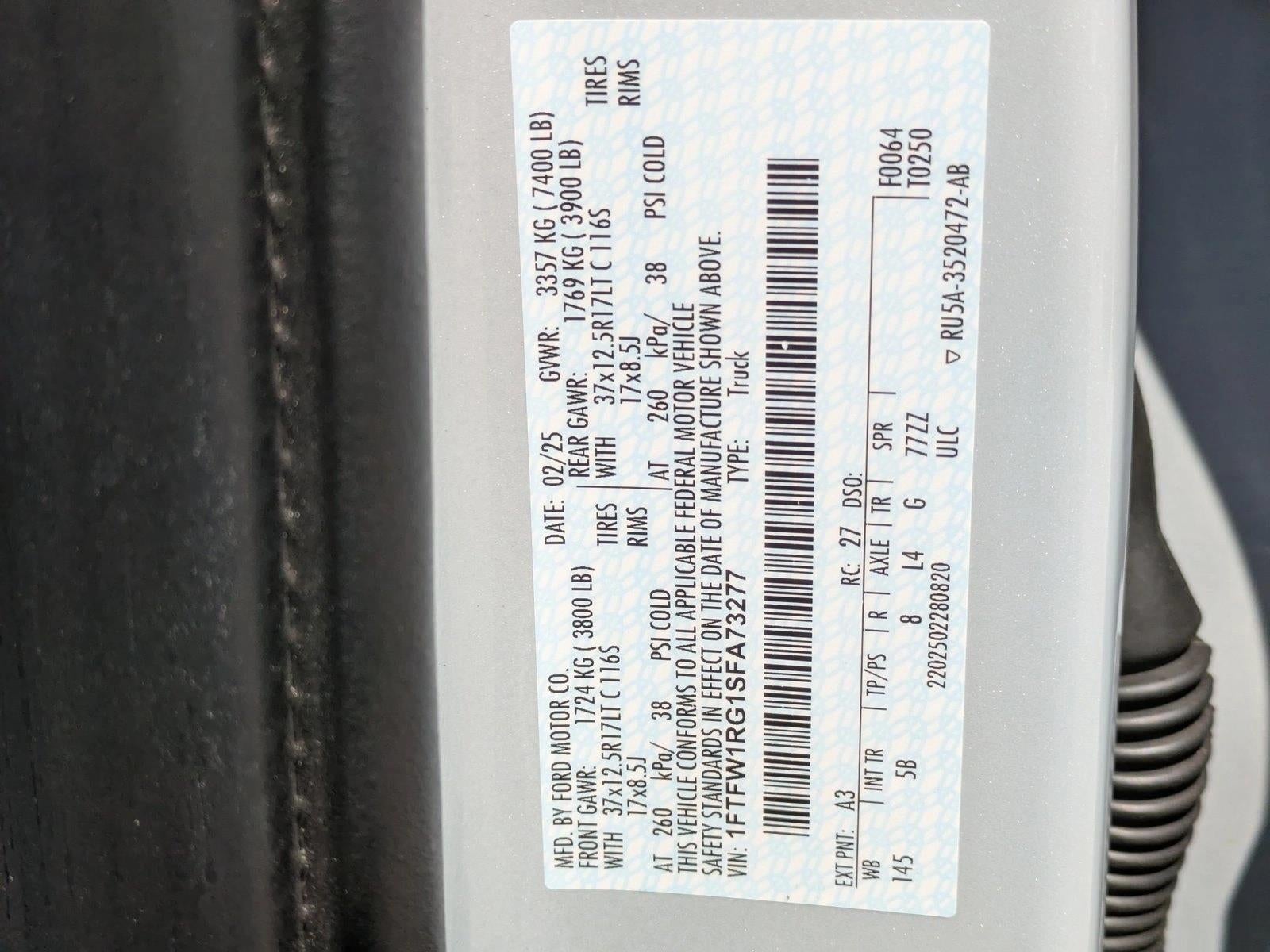 2025 Ford F-150 Raptor 4WD SuperCrew 5.5' Box
