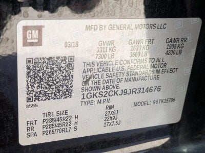 2018 GMC Yukon 4WD 4dr Denali