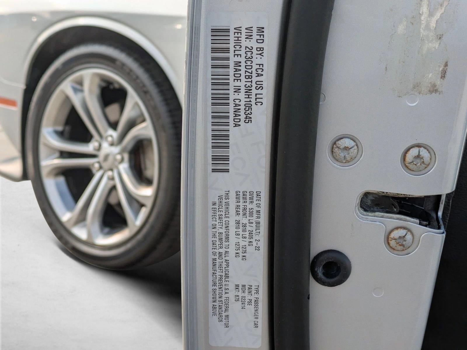 2022 Dodge Challenger R/T RWD