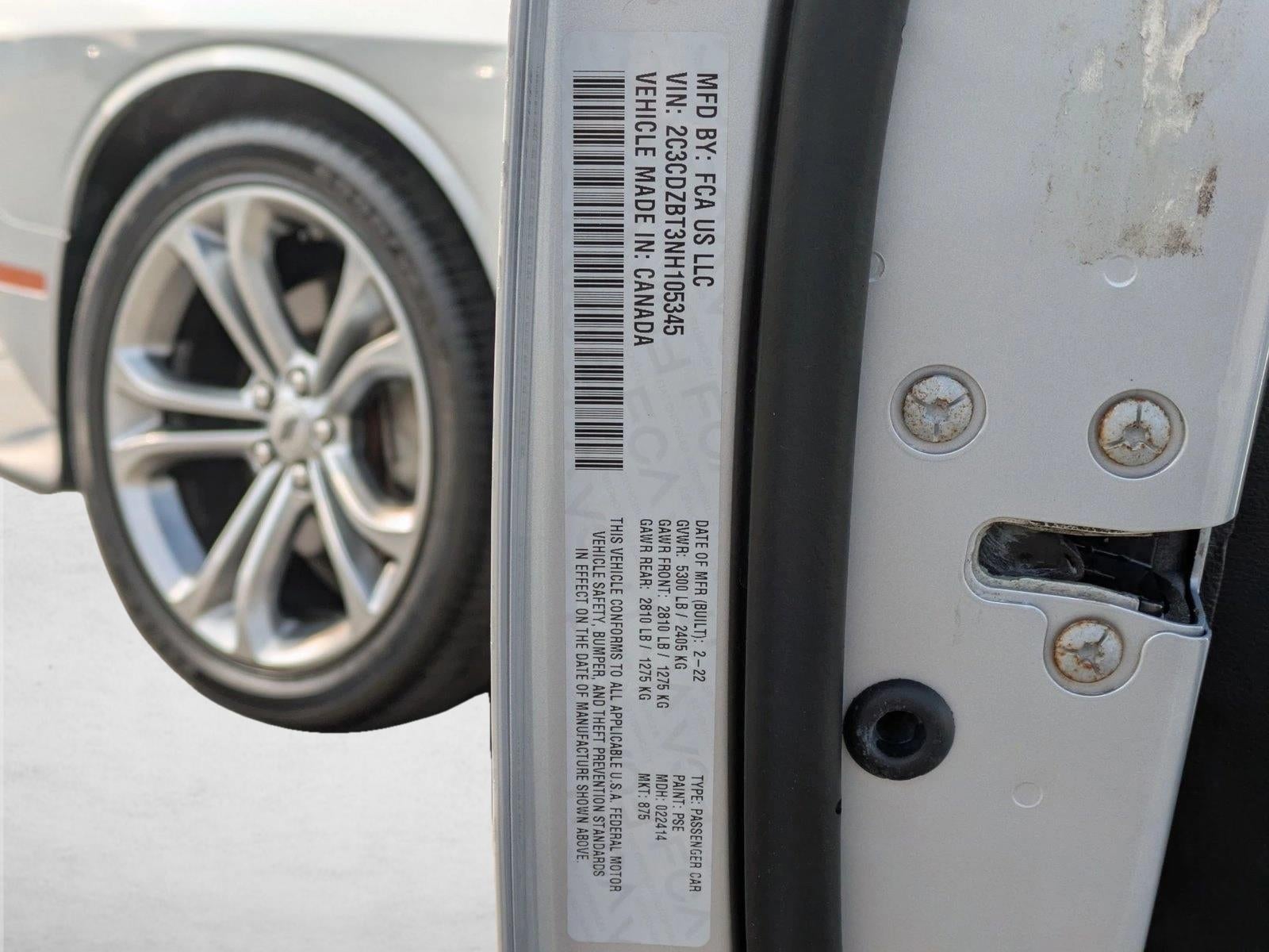 2022 Dodge Challenger R/T RWD