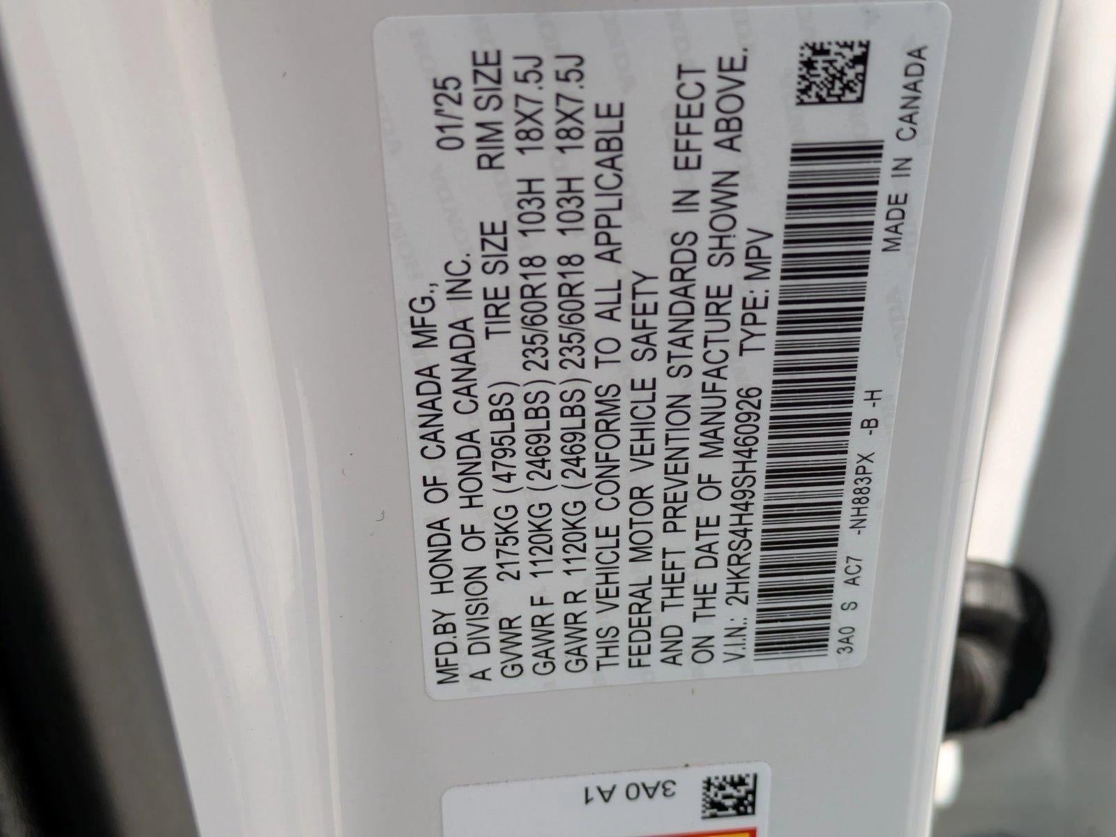 2025 Honda CR-V EX AWD