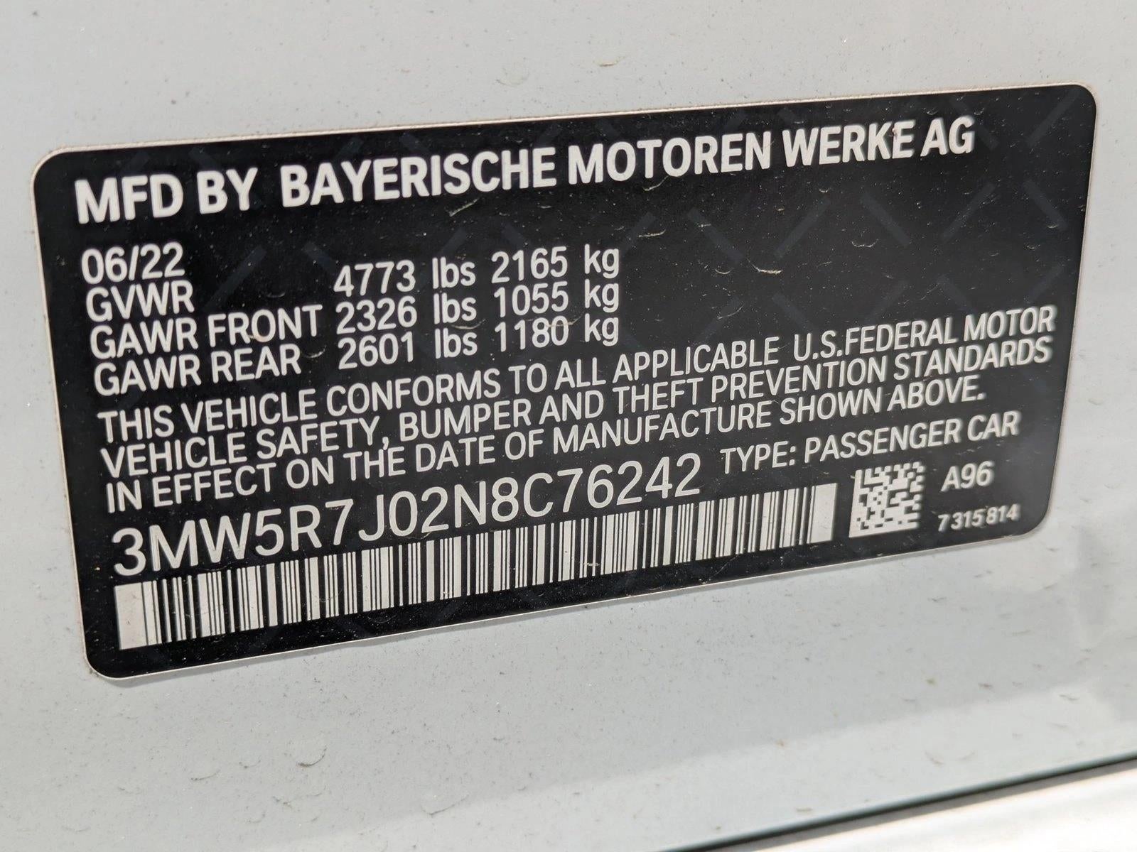 2022 BMW 330i xDrive Sedan North America