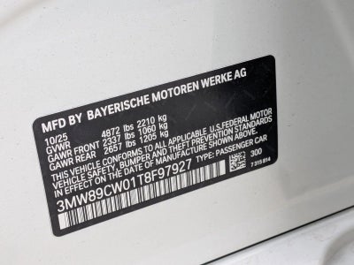 2026 BMW 330i NA xDrive Sedan