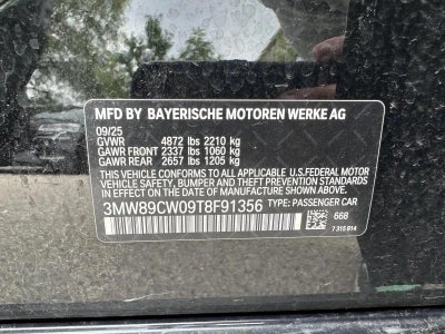 2026 BMW 330i NA xDrive Sedan