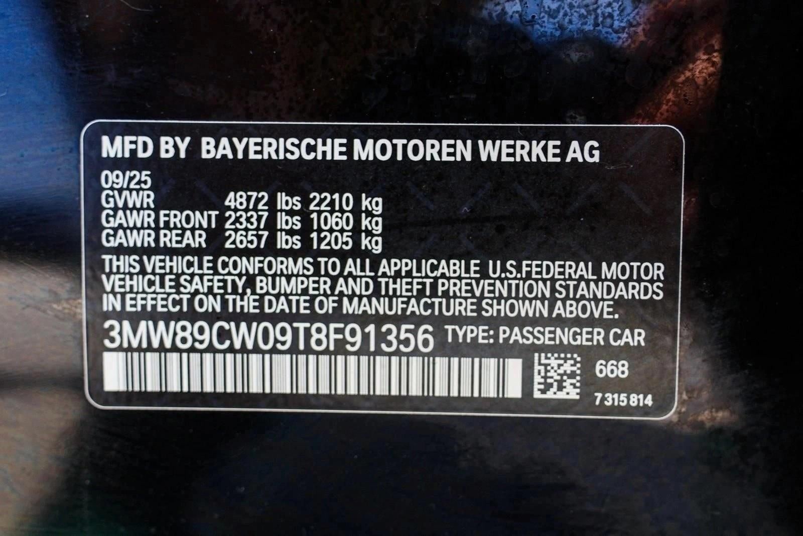 2026 BMW 330i NA xDrive Sedan