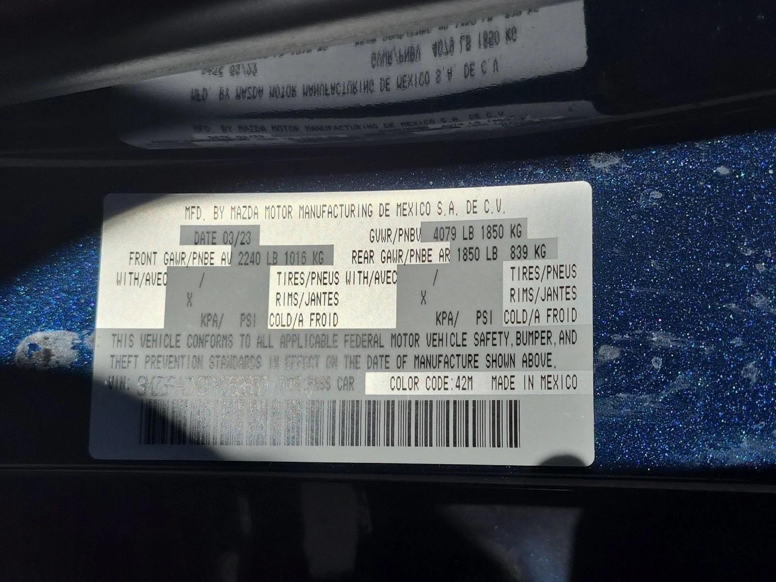 2023 Mazda Mazda3 Sedan 2.5 S Preferred FWD