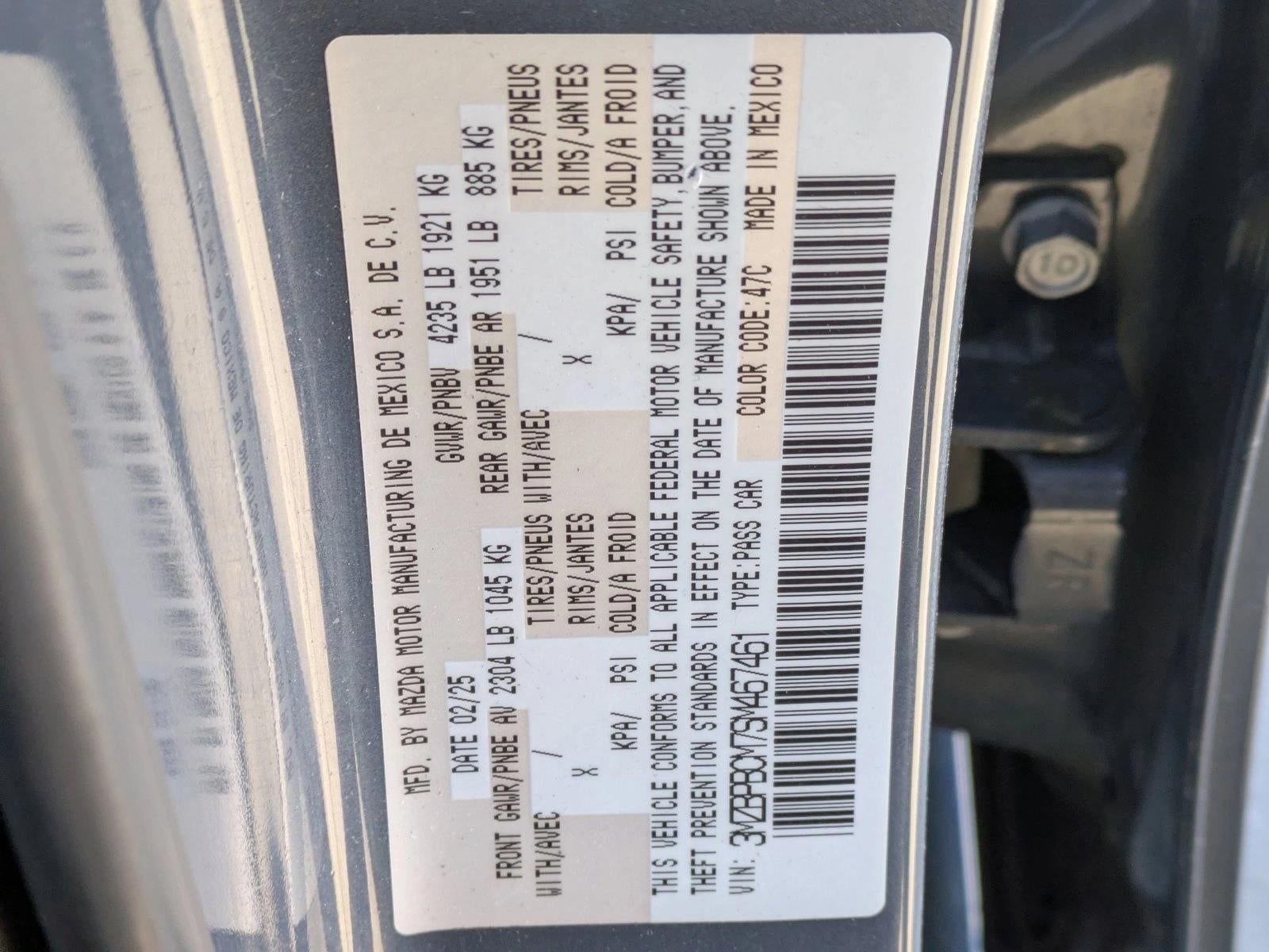 2025 Mazda Mazda3 Sedan 2.5 S Carbon Edition AWD