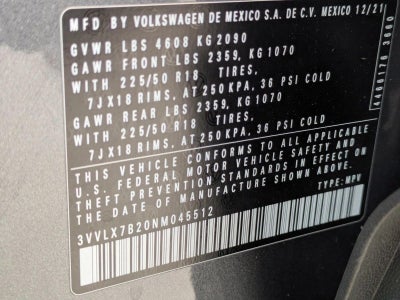 2022 Volkswagen Taos SE FWD