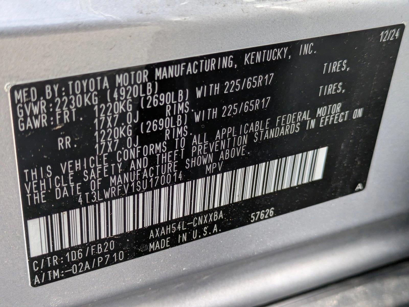 2025 Toyota RAV4 Hybrid LE AWD (Natl)