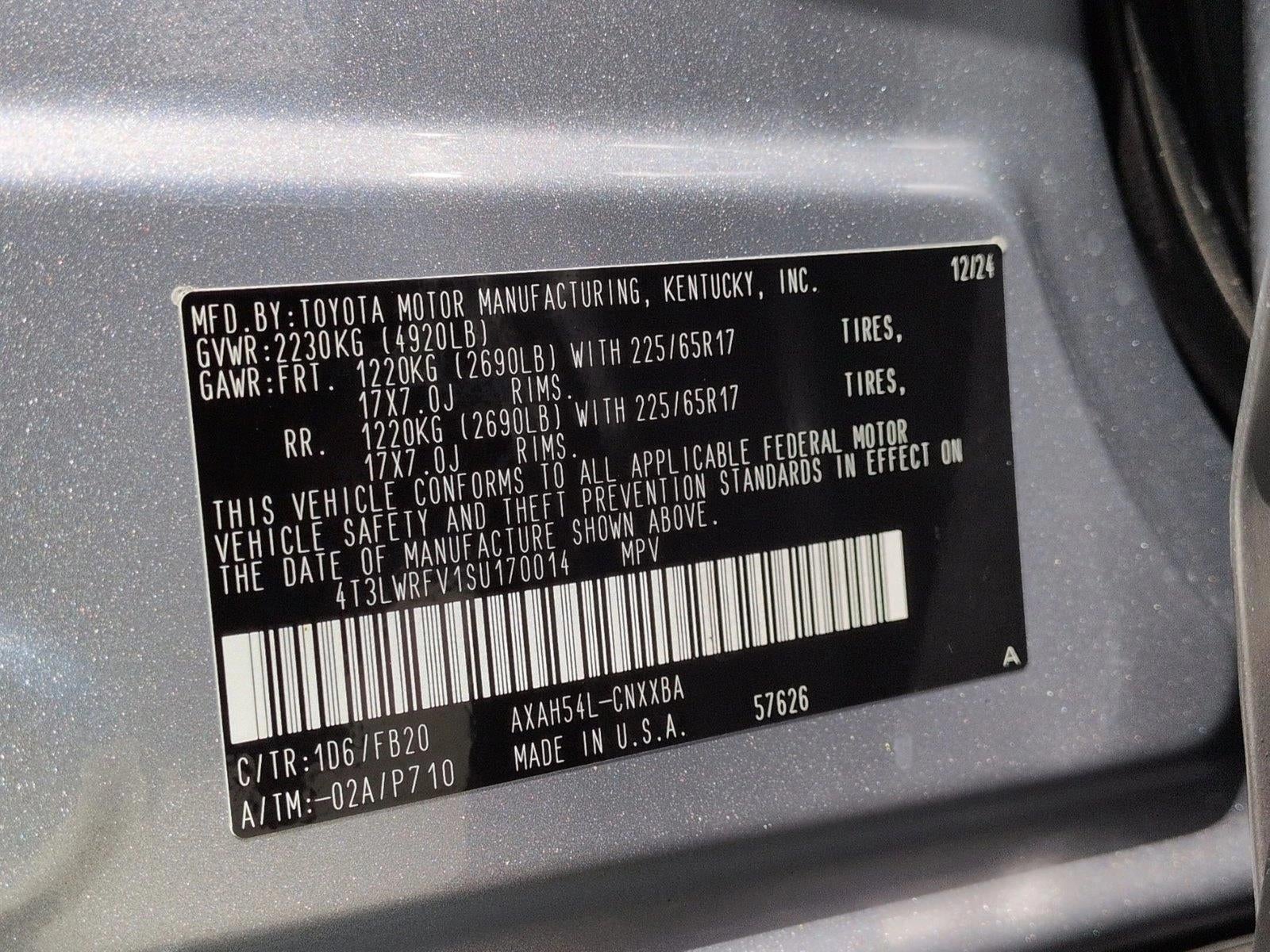 2025 Toyota RAV4 Hybrid LE AWD (Natl)