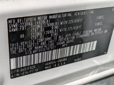 2025 Toyota RAV4 Hybrid LE AWD (Natl)