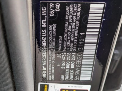 2019 Mercedes-Benz C-Class C 300 4MATIC® Sedan