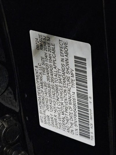 2025 Honda Passport EX-L AWD